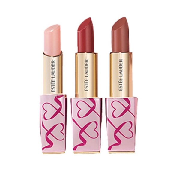 Estée Lauder Pink Ribbon Limited Edition 3 Piece Lipstick Set